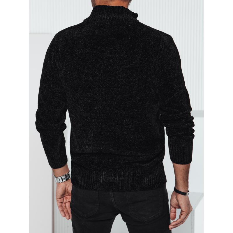 Férfi fekete pulóver