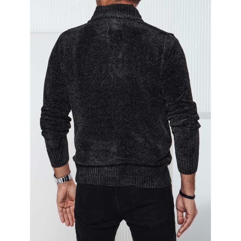 Pánský svetr tmavě šedý