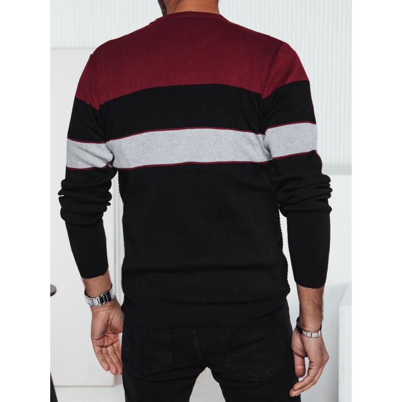 Férfi fekete pulóver