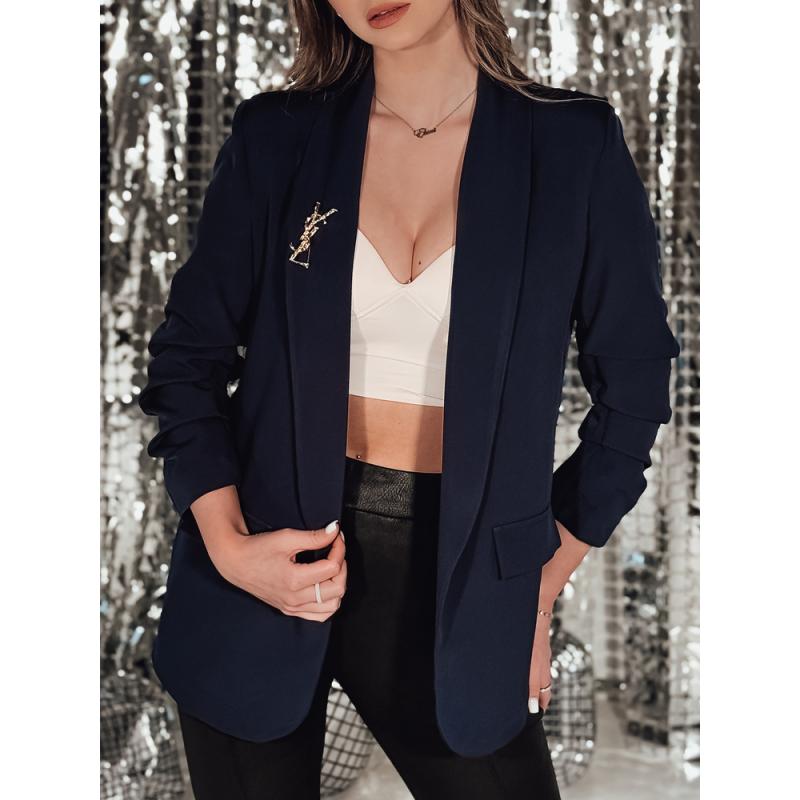 Dámské sako one size MARANTTA námořnická modř