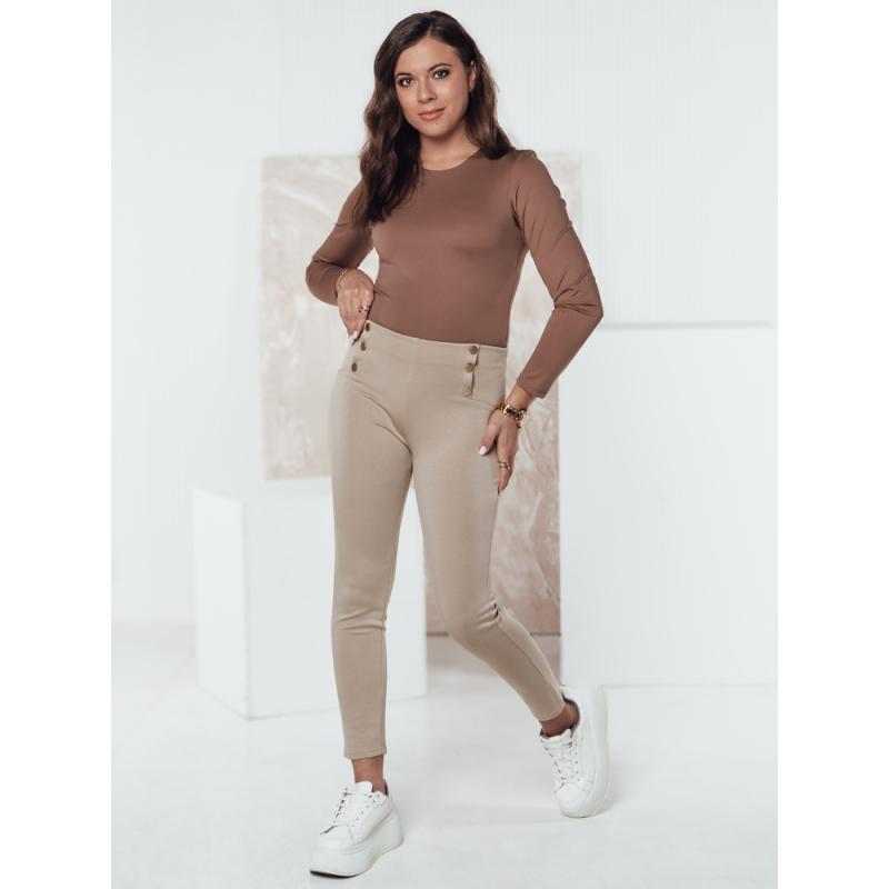 Dámské kalhoty MODSTORY béžové