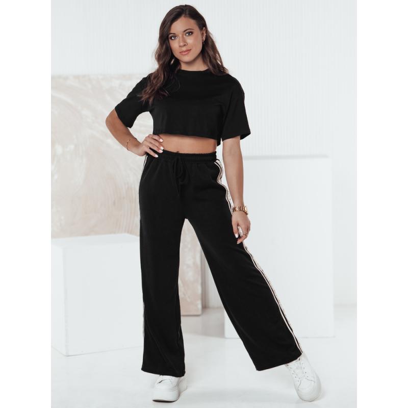 Női egyméretű melegítőnadrág VIBEBEX fekete