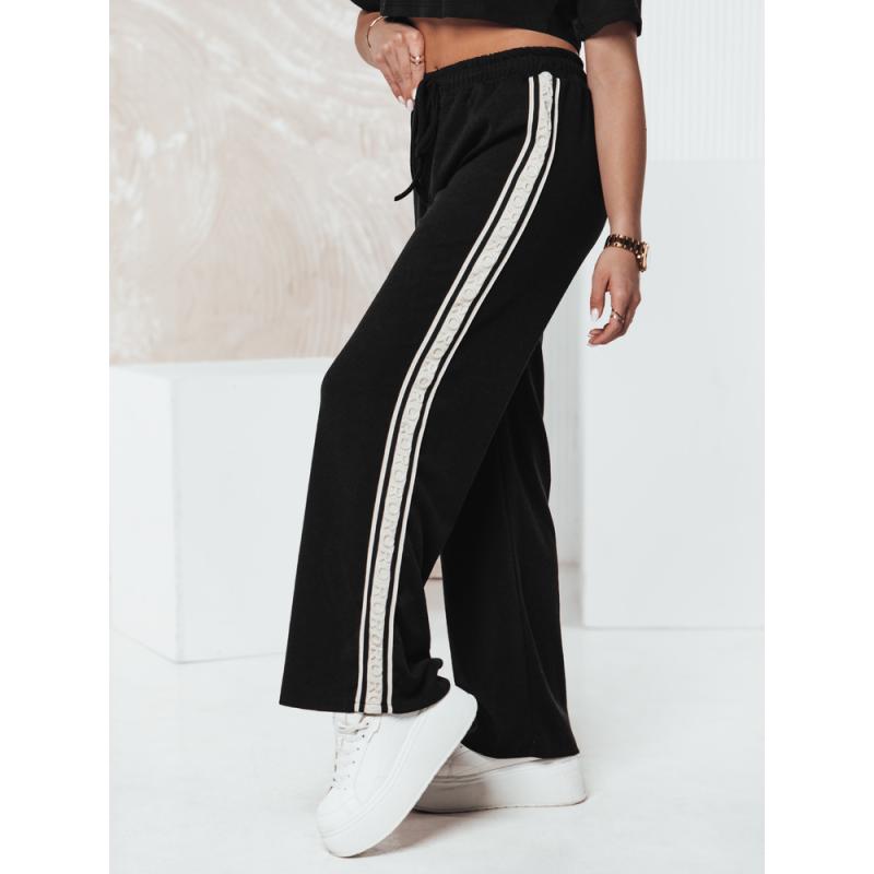 Női egyméretű melegítőnadrág VIBEBEX fekete