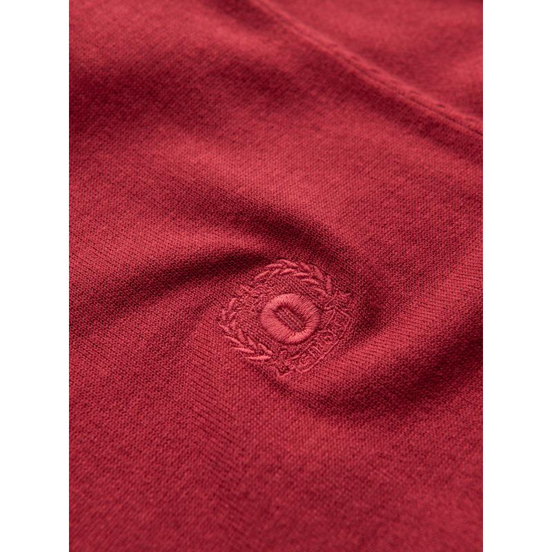 Elegantní pánský svetr s výstřihem do V - tmavě modrý V22