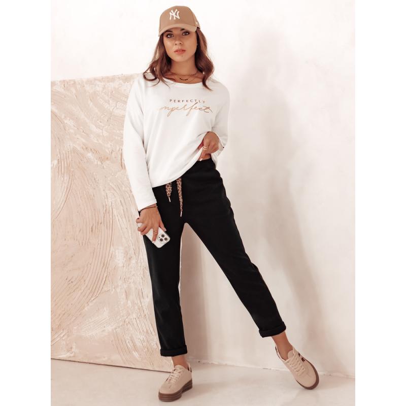 Női alkalmi nadrág COMFYSTY fekete