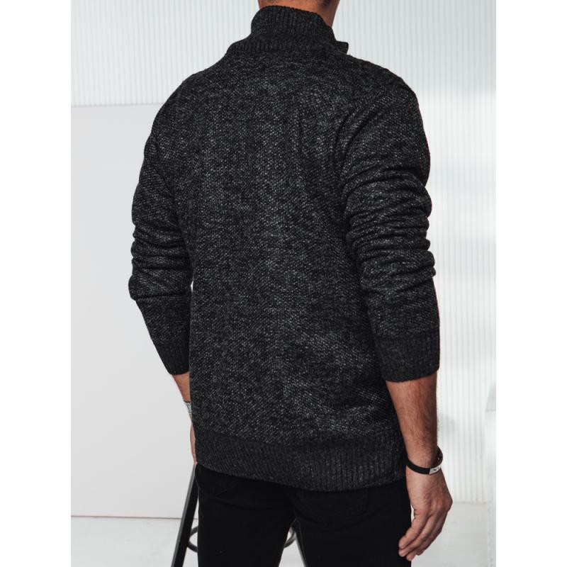 Pánský svetr tmavě šedý