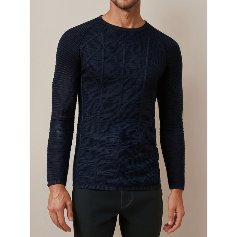 Férfi kardigán sötétkék