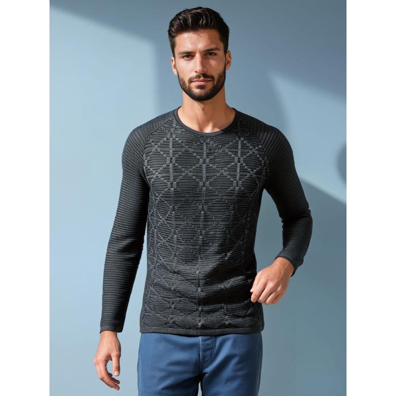 Pánský svetr antracitový