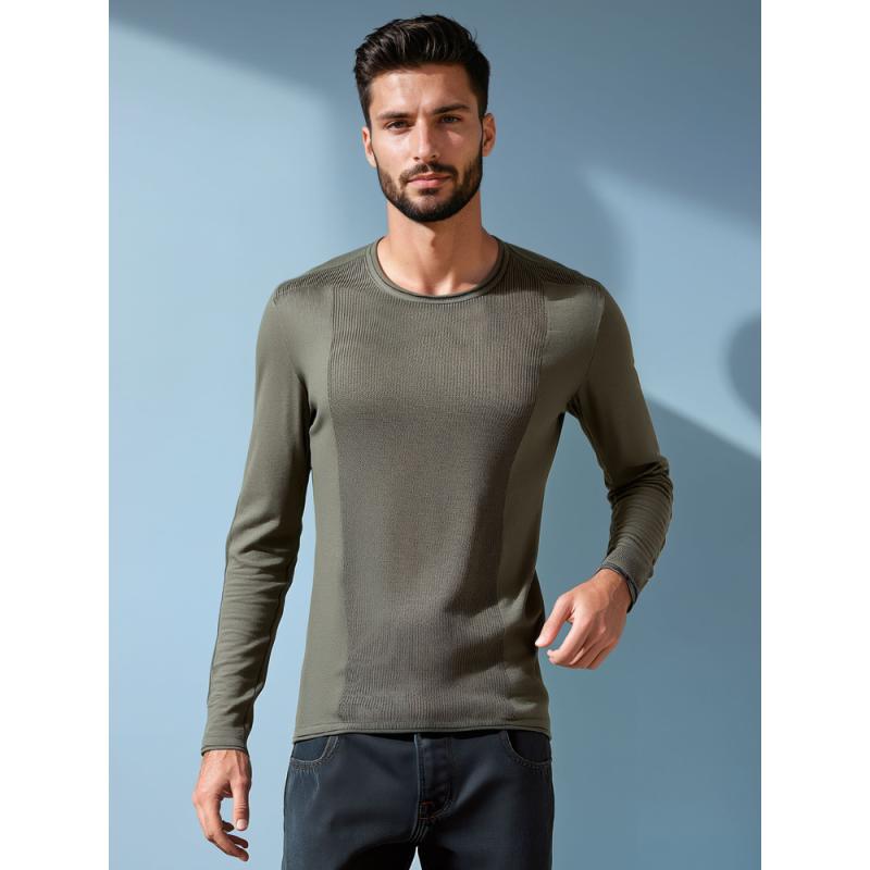 Pánský svetr khaki