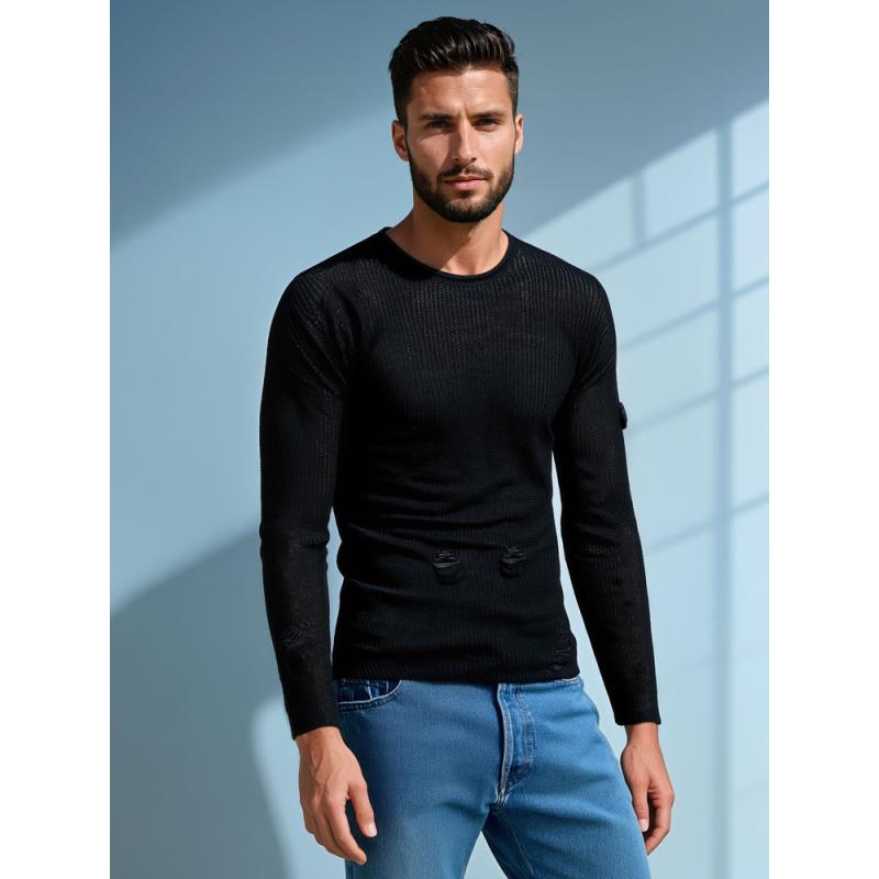 Pánský svetr černý