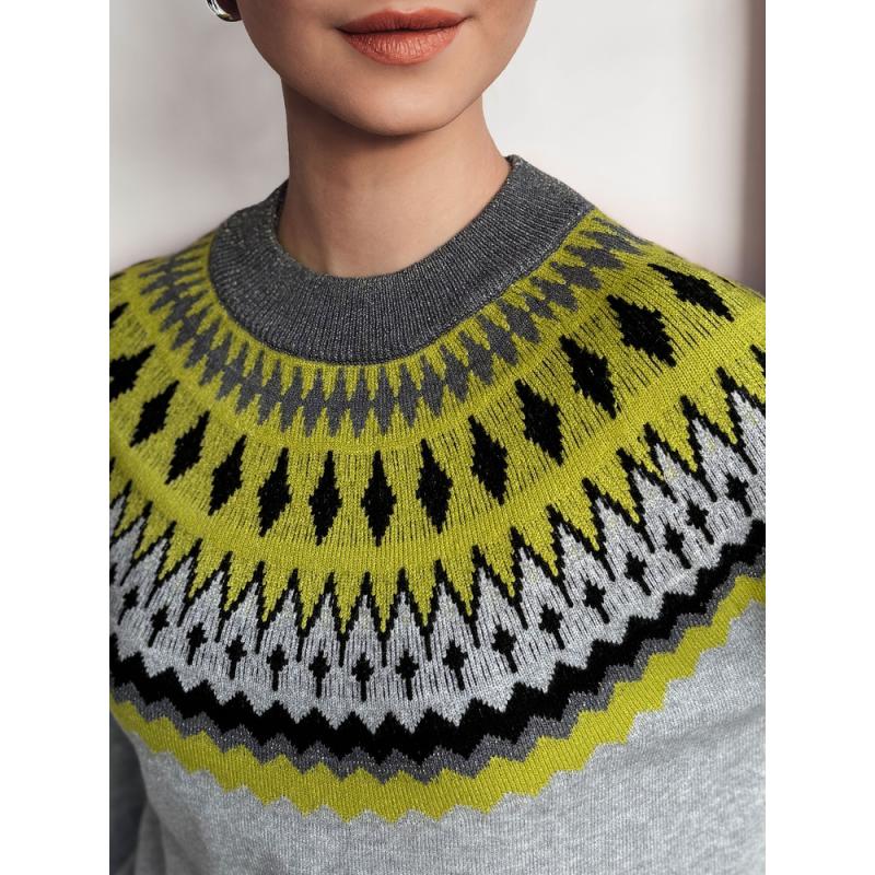 Dámský svetr RUBY GLOW šedá Dámský svetr RUBY GLOW šedá