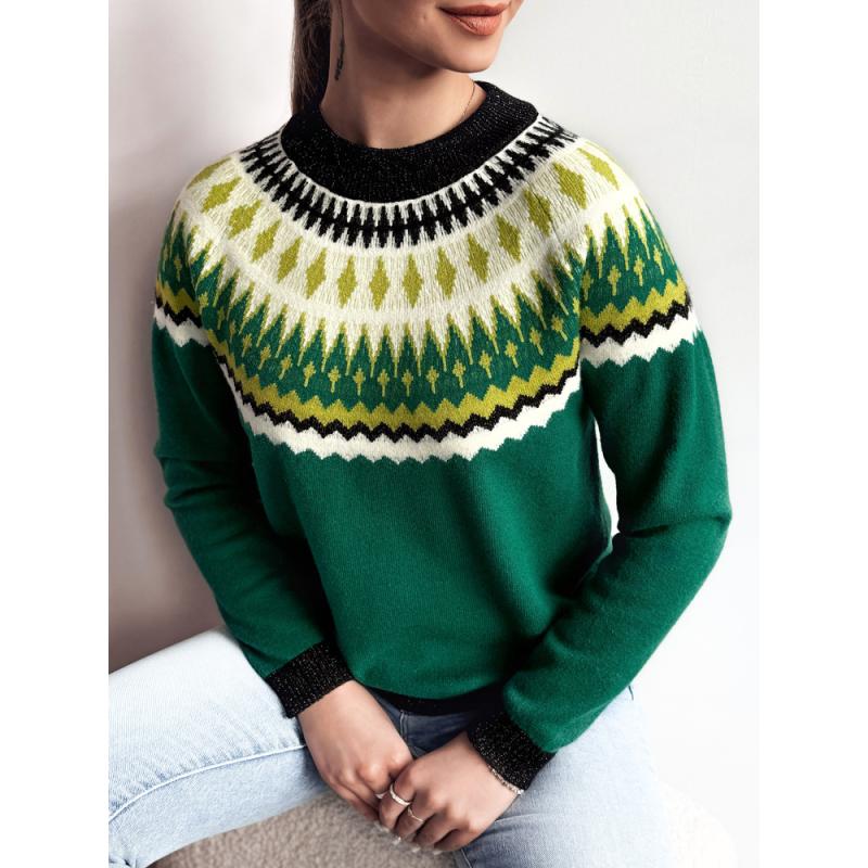 Dámský svetr RUBY GLOW zelený