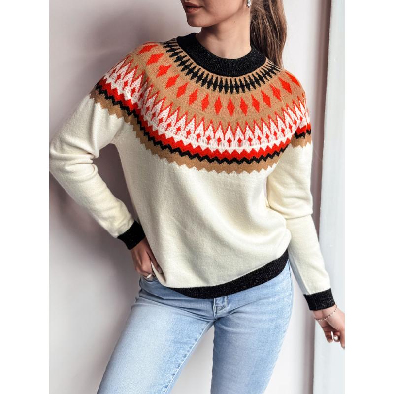 Dámský svetr RUBY GLOW béžový