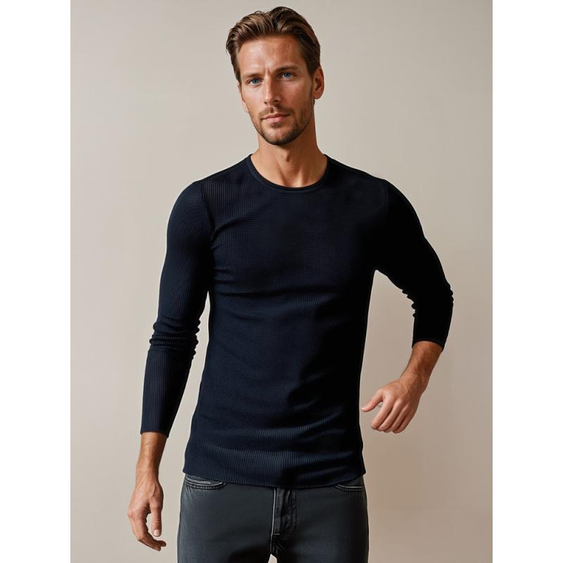 Pánský tmavě modrý svetr