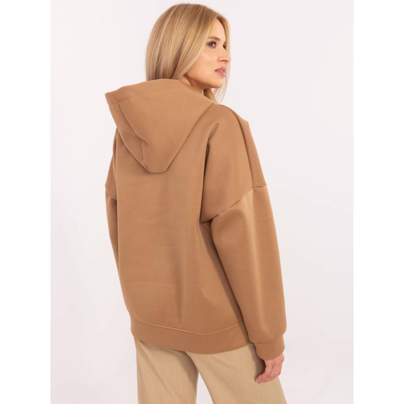 Camel női pulóver zsebbel