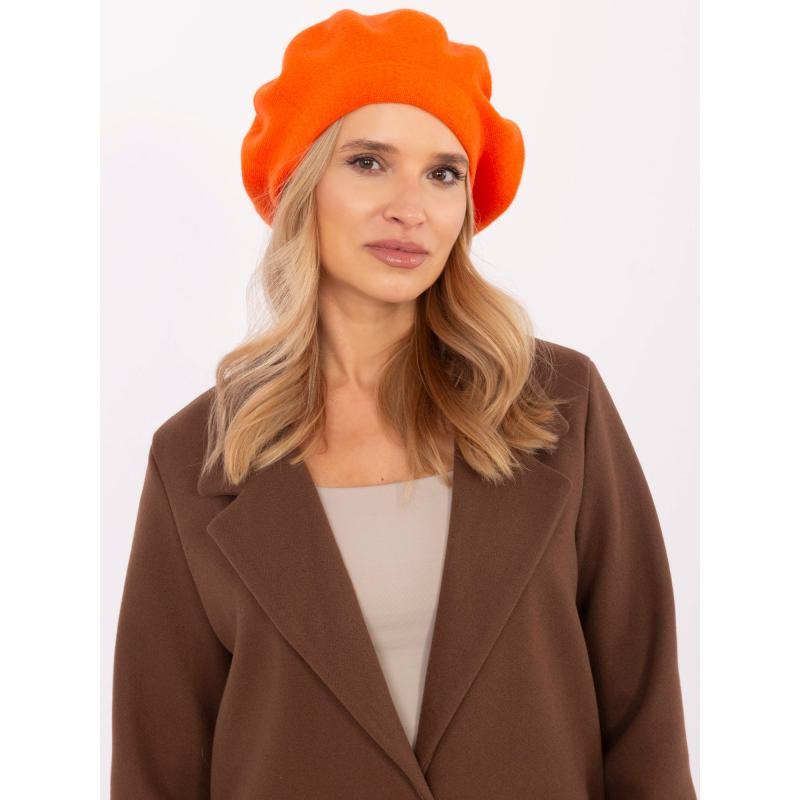 Narancssárga női kötött barett