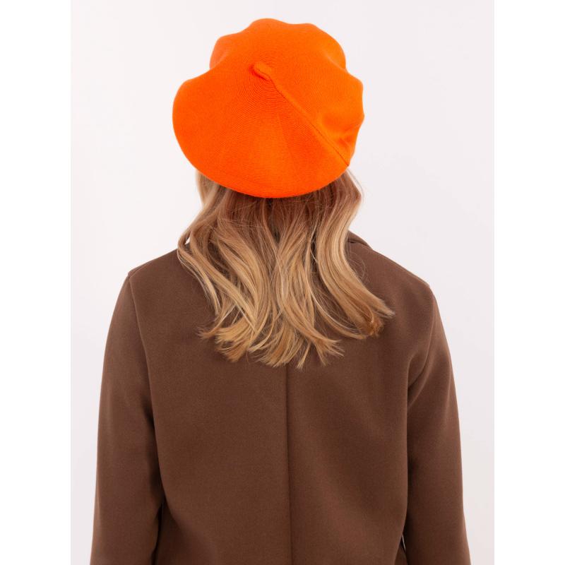Narancssárga női kötött barett