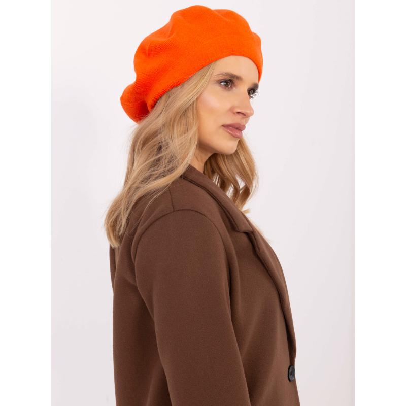 Narancssárga női kötött barett
