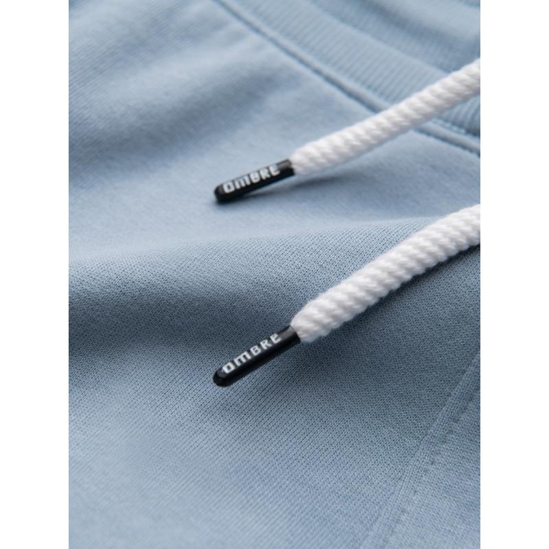 Férfi bélés nélküli tréningnadrág - világoskék V7