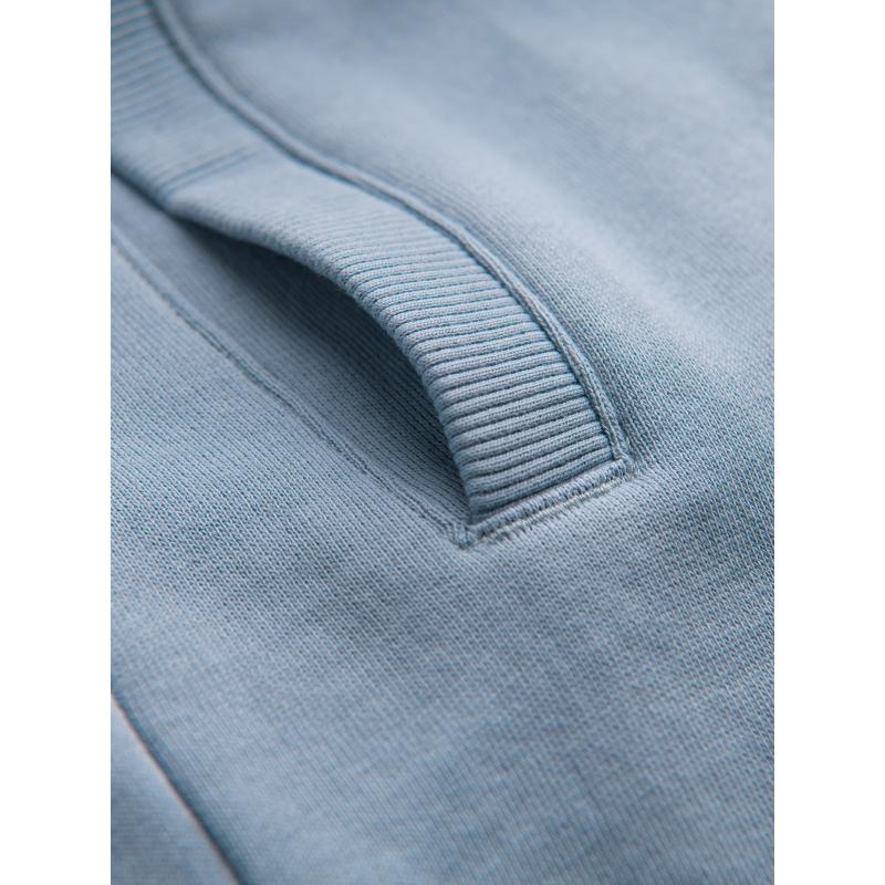 Pánske pletené šortky so šnúrkou a vreckami - svetlomodré V7 OM-SRBS-0139