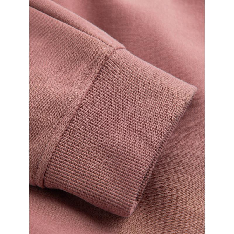 Pánské bavlněné tepláky BASIC jogger - tmavě růžové V4