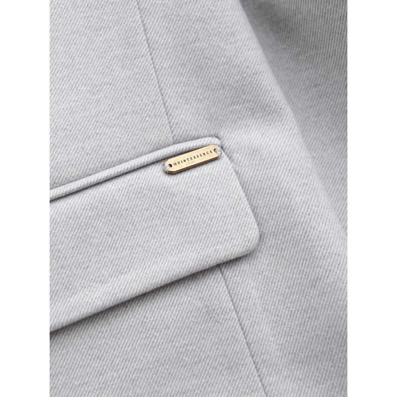 Férfi dzseki állított gallérral - szürke melange V4 OM-BLZB-0131 OM-BLZB-0131