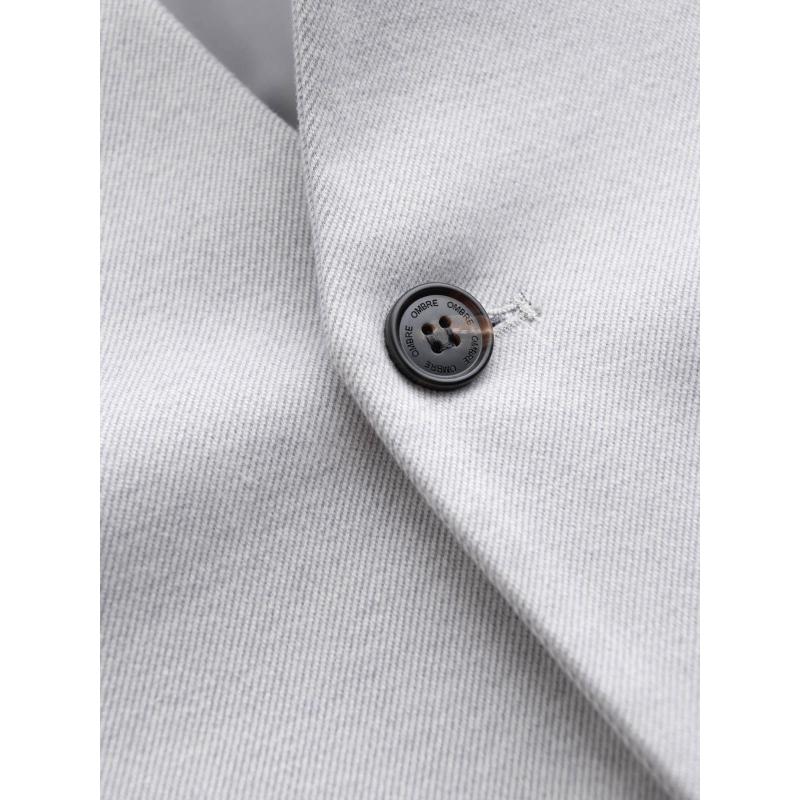 Férfi dzseki állított gallérral - szürke melange V4 OM-BLZB-0131 OM-BLZB-0131