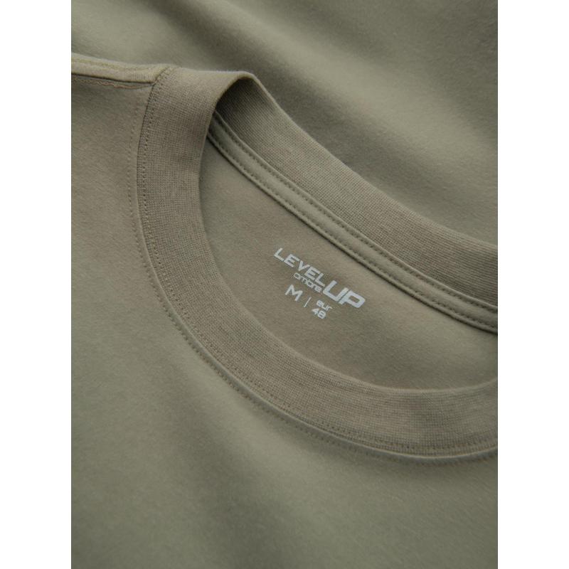 Pánský dlouhý rukáv s polo límcem na zip - černý V8