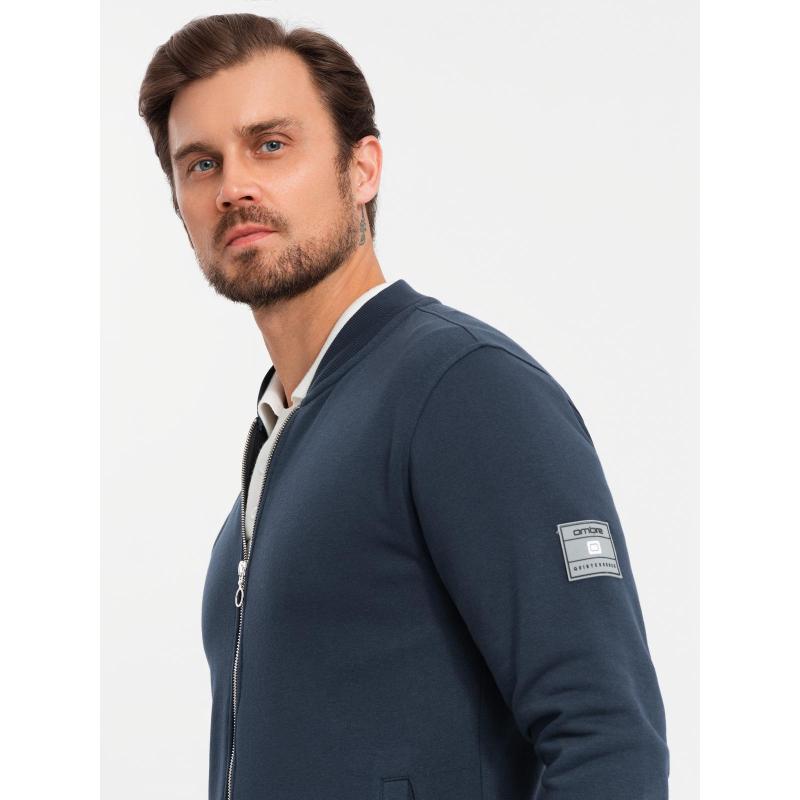 Pánská strukturovaná pletená polokošile s límečkem - grafitový melír V1