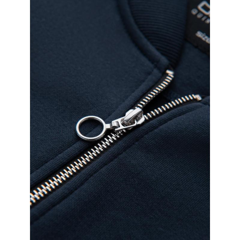 Pánská strukturovaná pletená polokošile s límečkem - grafitový melír V1