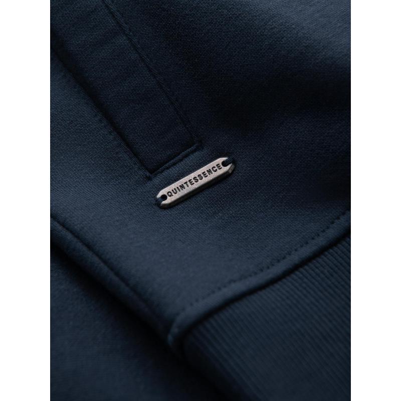 Pánská strukturovaná pletená polokošile s límečkem - grafitový melír V1