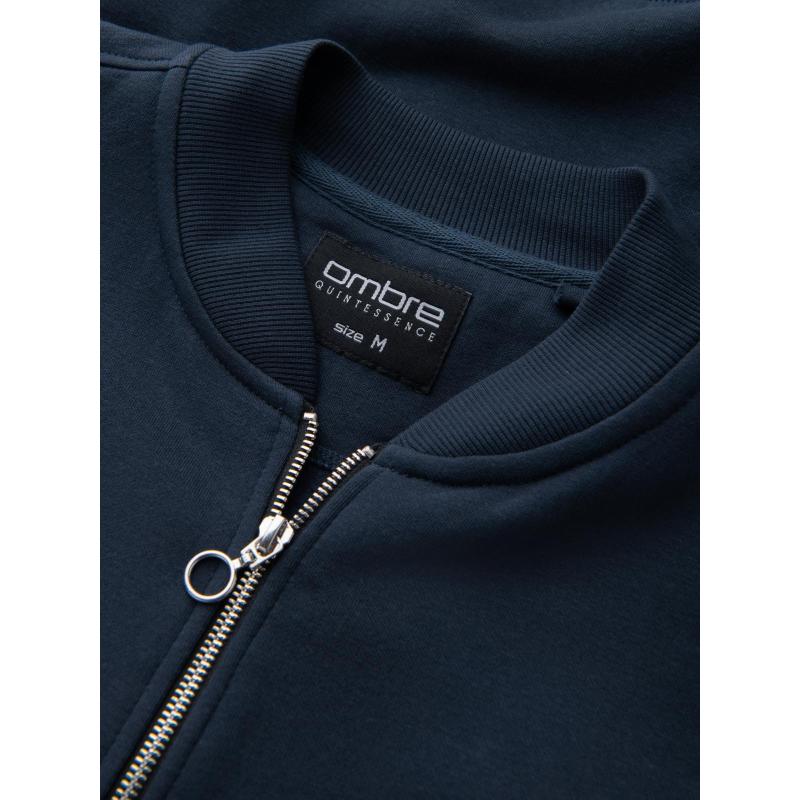 Pánská strukturovaná pletená polokošile s límečkem - grafitový melír V1