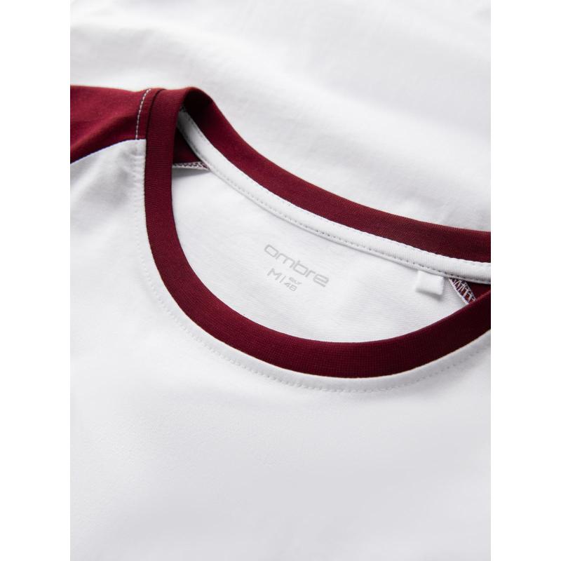 Pánské tričko s dlouhým rukávem męski z nadrukiem - czarny V1