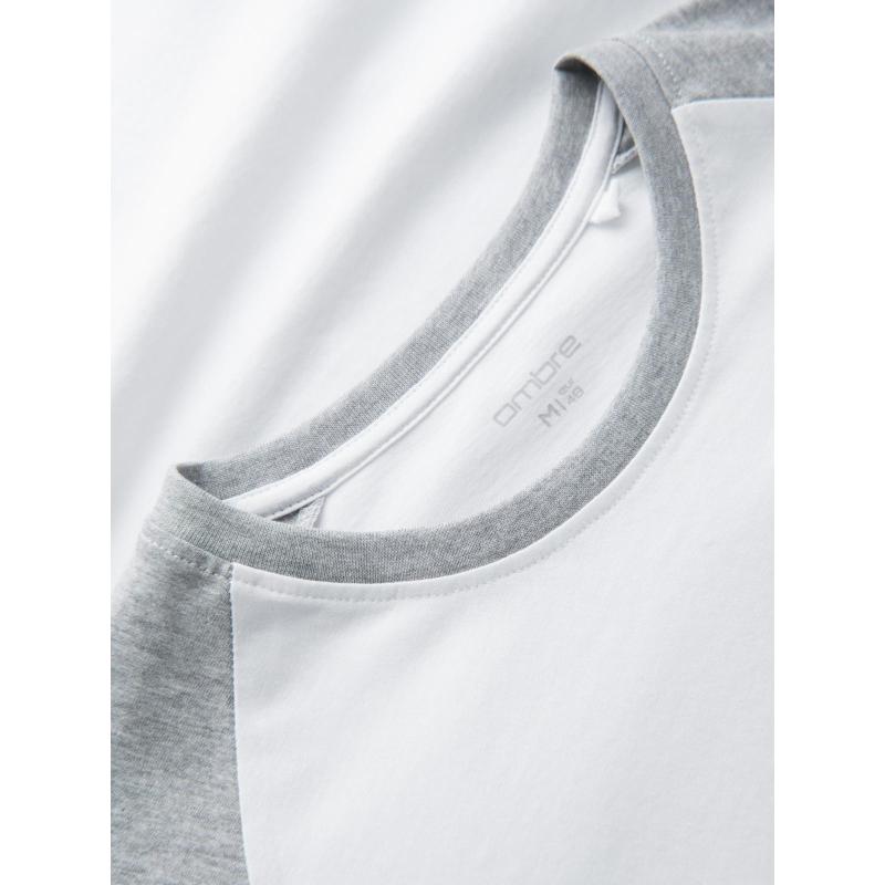 Longsleeve męski z nadrukiem - czarny V1