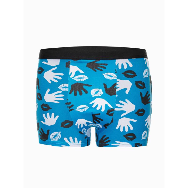 Pánské boxerky U518 - světle šedé