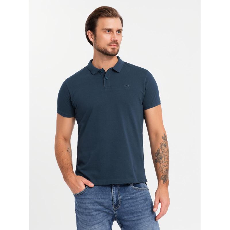 Férfi pique kötött pólóing szett 3 darabos készlet - mix V1 Z28