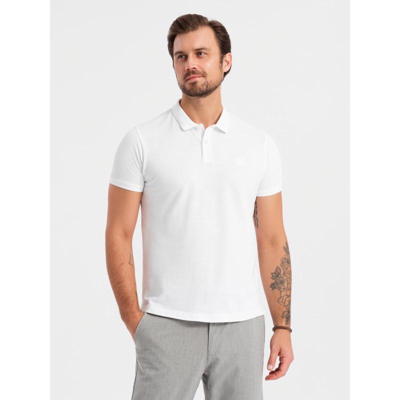 Férfi pique kötött pólóingekből álló készlet 3 darabos csomag - mix V1 Z28