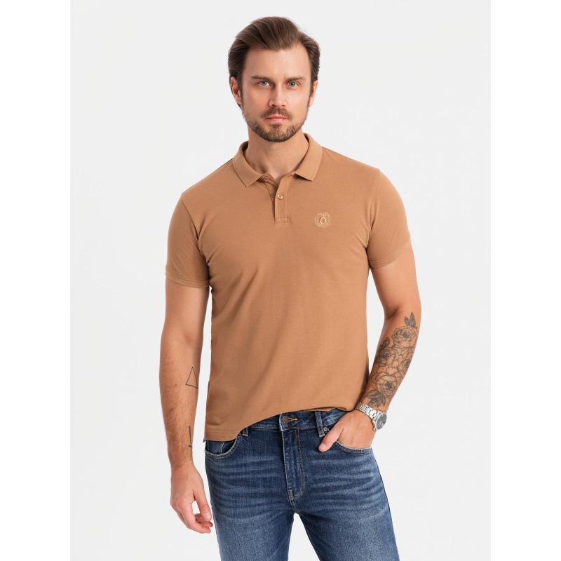 Férfi pique kötött pólóingekből álló készlet 3 darabos csomag - mix V1 Z28