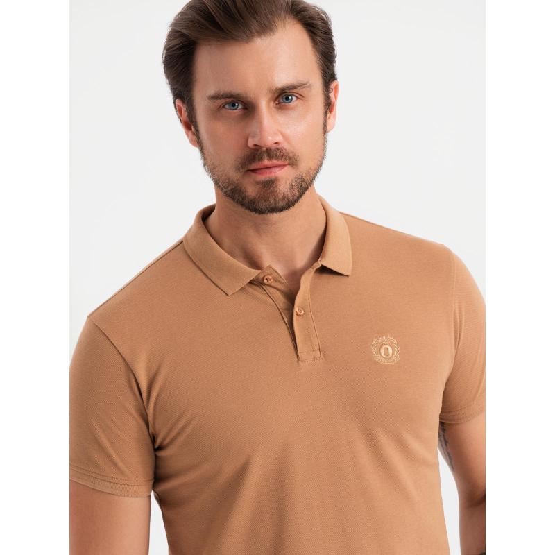 Férfi pique kötött pólóingekből álló készlet 3 darabos csomag - mix V1 Z28