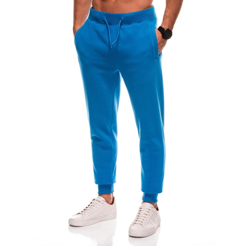 Pánské tepláky s kapsami na zip EM-PASK-0102 - grafitová V8