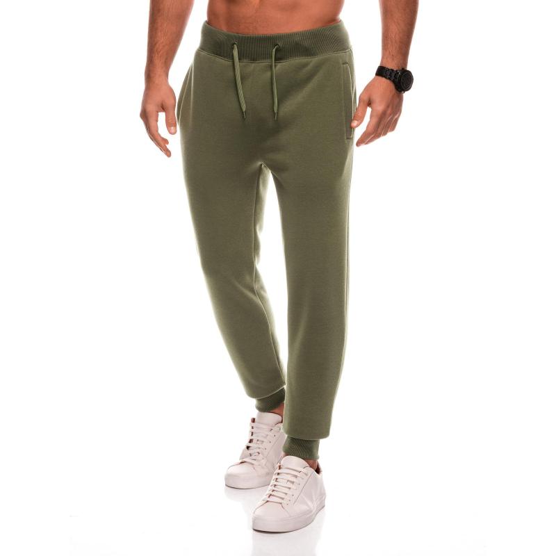 Pánské tepláky s kapsami na zip EM-PASK-0102 - grafitová V8