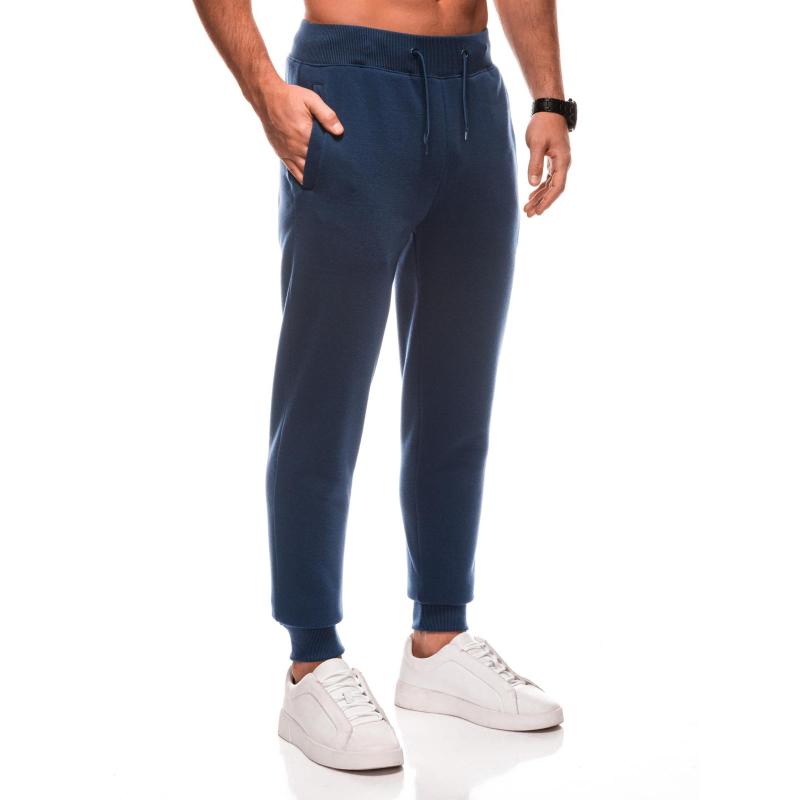 Pánské tepláky s kapsami na zip EM-PASK-0102 - grafitová V8