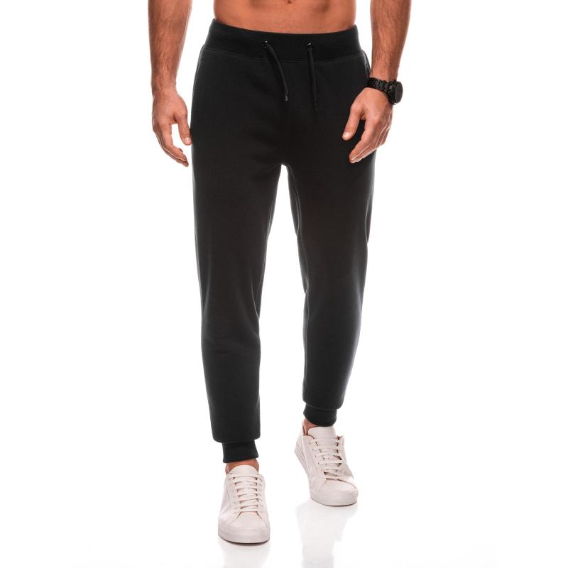 Pánske tepláky s vreckami na zips EM-PASK-0102 - grafitová V8