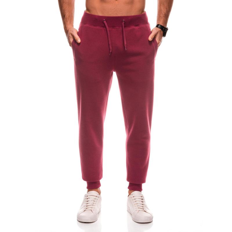 Pánské tepláky s kapsami na zip EM-PASK-0102 - grafitová V8