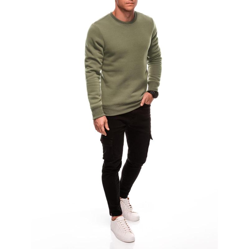 Pánská mikina EM-SSNZ-22FW-019 V7 - tmavě šedá melanžová