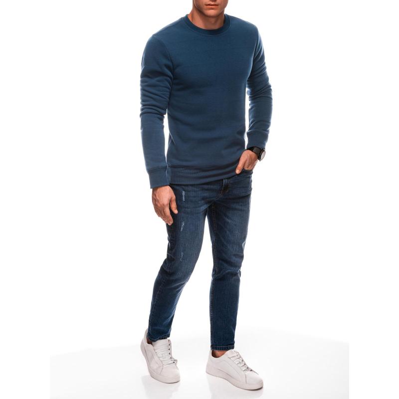 Pánská mikina EM-SSNZ-22FW-019 V7 - tmavě šedý melír