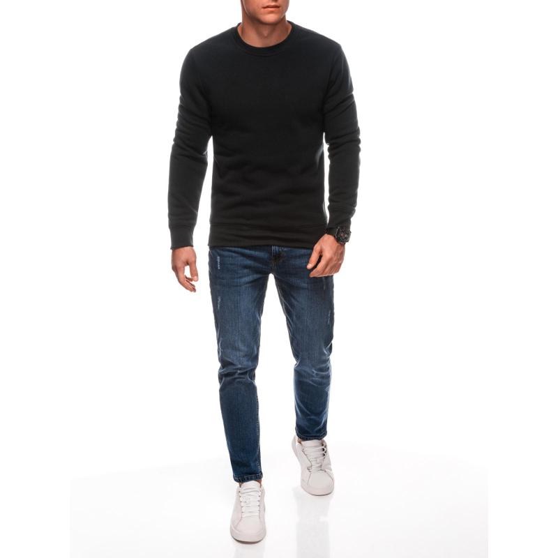 Pánská mikina EM-SSNZ-22FW-019 V7 - tmavě šedá melange