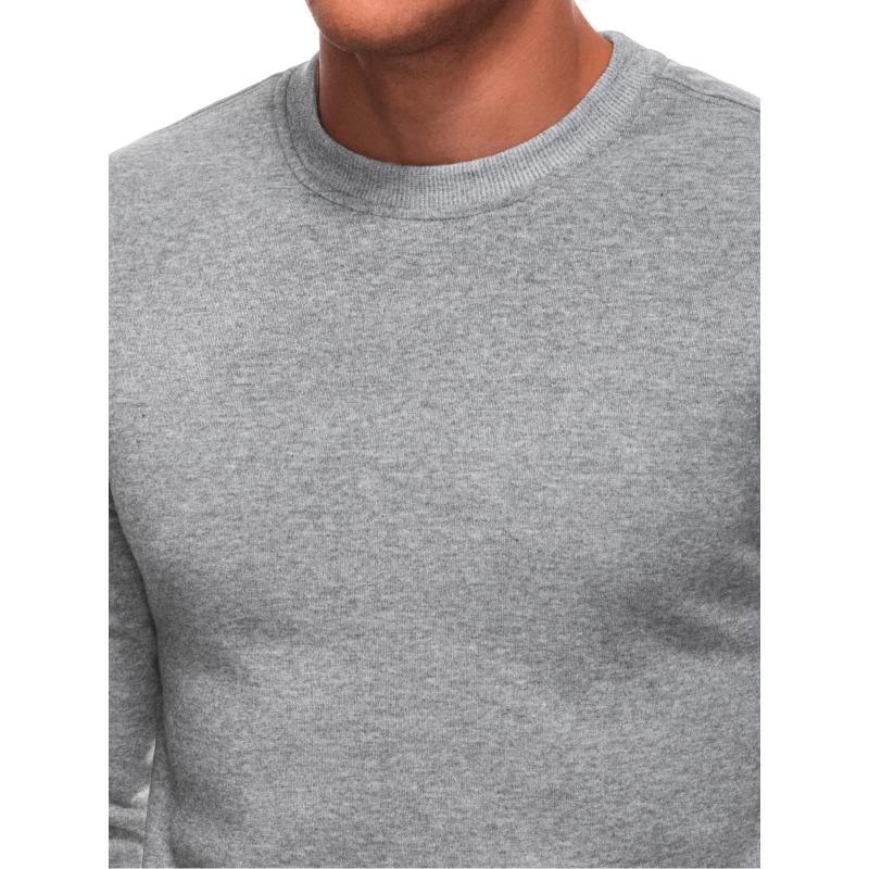 Pánská mikina EM-SSNZ-22FW-019 V7 - tmavě šedý melír