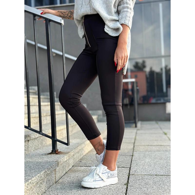 Dámské legíny PLR251 - černé