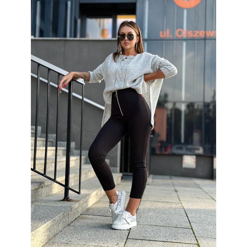 Dámské legíny PLR251 - černé